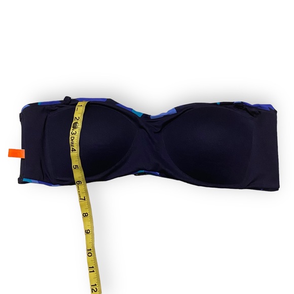 Patterned Bandeau Swim Top - Picture 3 of 5